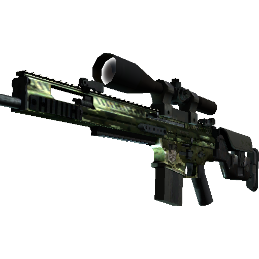 SCAR-20（StatTrak™） | 绿色陆战队 