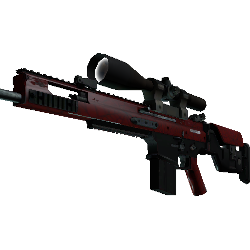 SCAR-20（StatTrak™） | 深红之网 