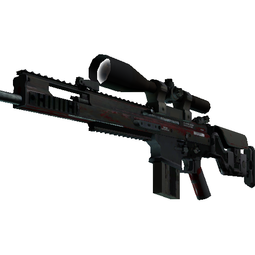 SCAR-20（StatTrak™） | 深红之网 