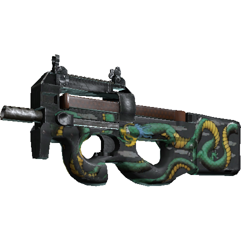 P90（StatTrak™） | 翡翠之龙 