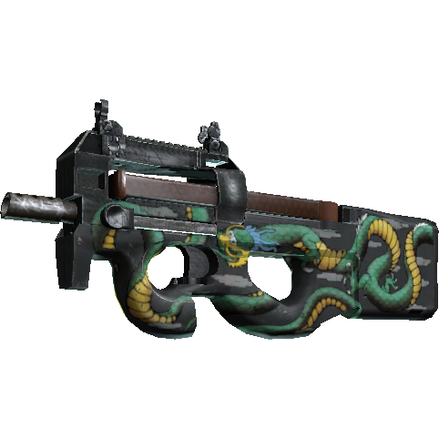 P90（StatTrak™） | 翡翠之龙 