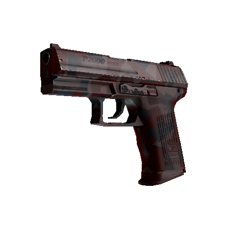 P2000（StatTrak™） | 红色碎片迷彩 