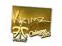 KRIMZ (Gold) | Cologne 2015