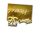 pronax (Gold) | Cologne 2015