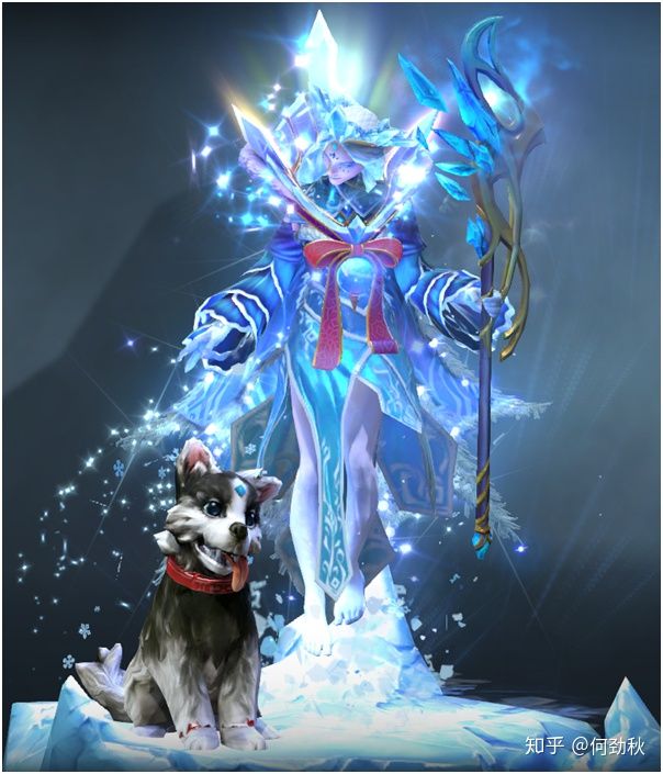 dota2英雄饰品搭配鉴赏——水晶室女