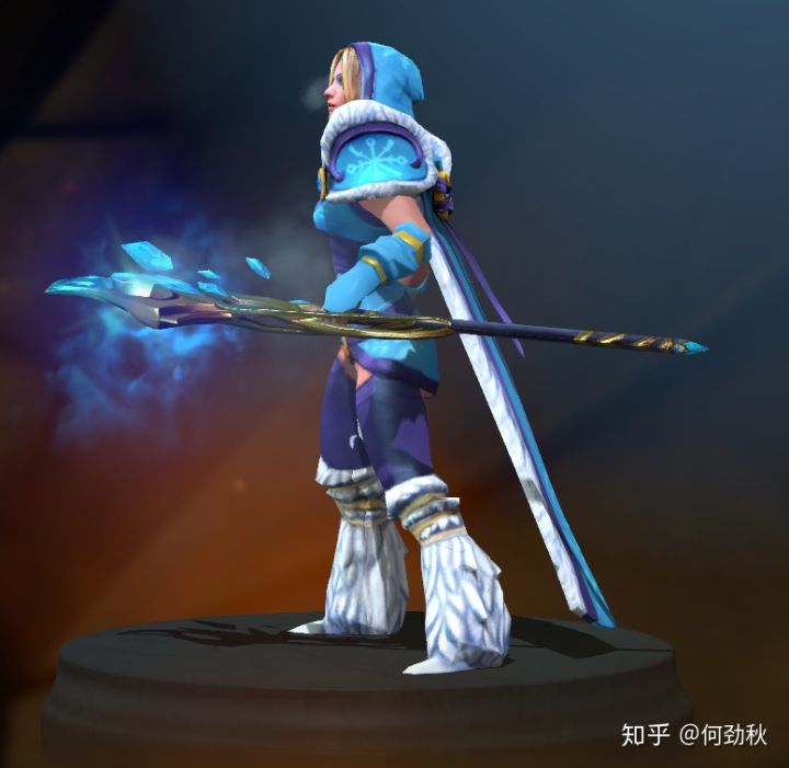 dota2英雄饰品搭配鉴赏——水晶室女