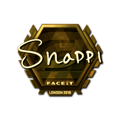 印花 | Snappi（金色）| 2018年伦敦锦标赛