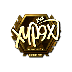 印花 | Xyp9x（金色）| 2018年伦敦锦标赛