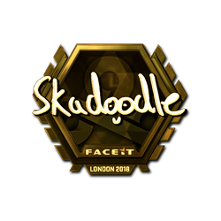 印花 | Skadoodle（金色）| 2018年伦敦锦标赛