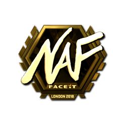 印花 | NAF（金色）| 2018年伦敦锦标赛
