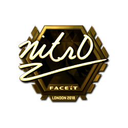 印花 | nitr0（金色）| 2018年伦敦锦标赛