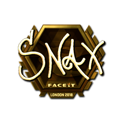 印花 | Snax（金色）| 2018年伦敦锦标赛