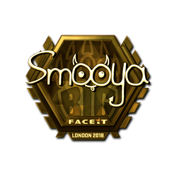 印花 | smooya（金色）| 2018年伦敦锦标赛