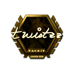 印花 | Twistzz（金色）| 2018年伦敦锦标赛