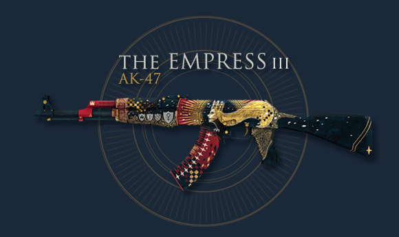 csgo创意工坊优秀饰品m4a4皇帝