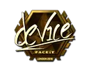device (Gold) | London 2018