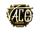 TACO (Gold) | London 2018