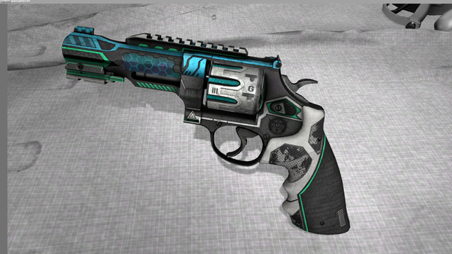 csgo创意工坊优秀饰品r8左轮手枪genosproxima