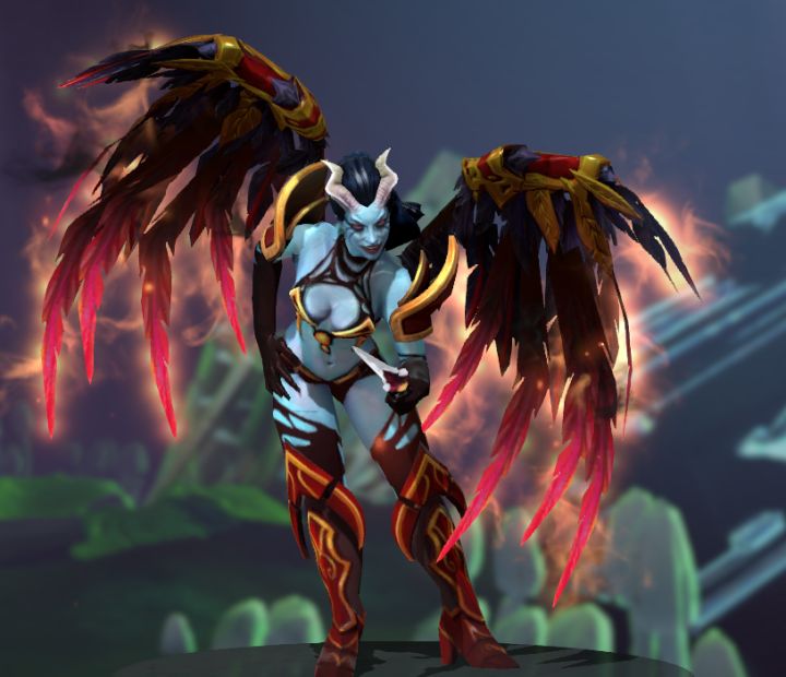 dota2英雄饰品搭配鉴赏——痛苦女王