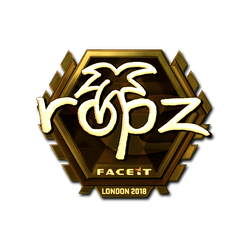 印花 | ropz（金色）| 2018年伦敦锦标赛