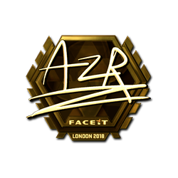 印花 | AZR（金色）| 2018年伦敦锦标赛