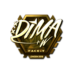 印花 | Dima（金色）| 2018年伦敦锦标赛