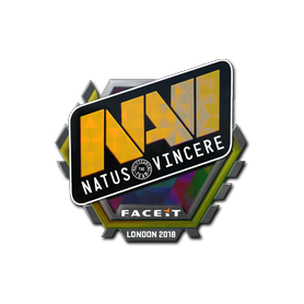 印花 | Natus Vincere（全息）| 2018年伦敦锦标赛