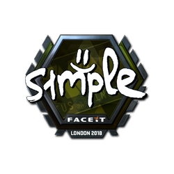 印花 | s1mple（闪亮）| 2018年伦敦锦标赛