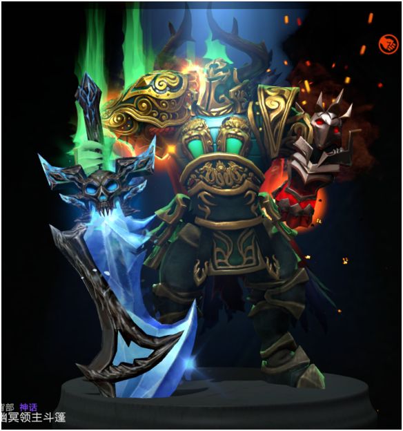 dota2英雄饰品搭配鉴赏冥魂大帝