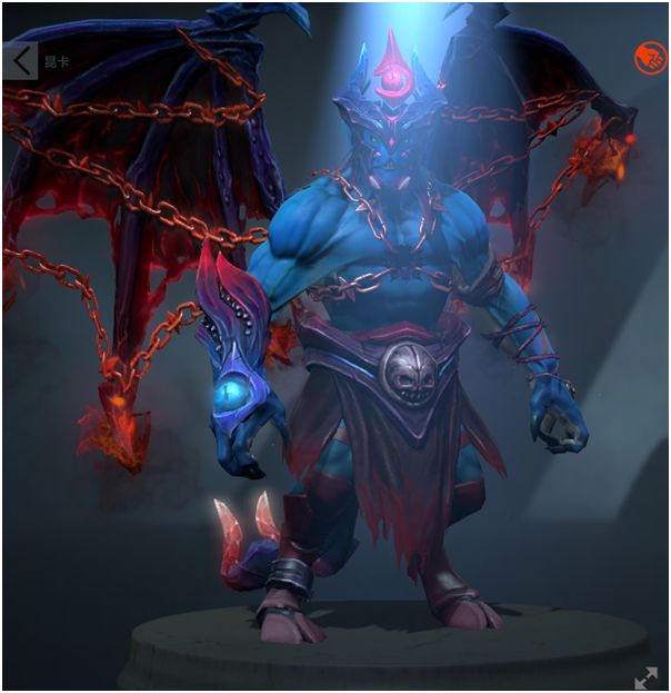 dota2英雄饰品搭配鉴赏暗夜魔王