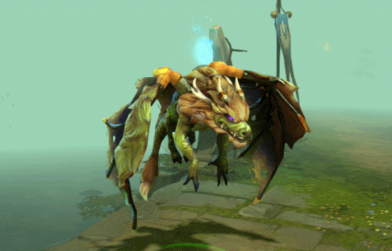 dota2创意工坊优秀饰品东方之火的崛起龙骑士