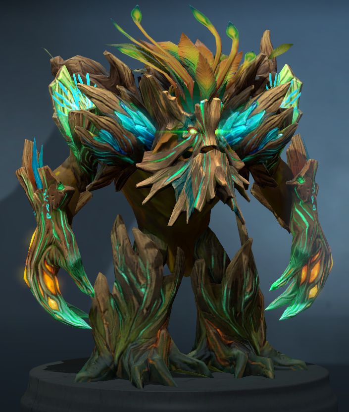 dota2英雄饰品搭配鉴赏——树精卫士
