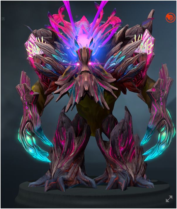 dota2英雄饰品搭配鉴赏——树精卫士