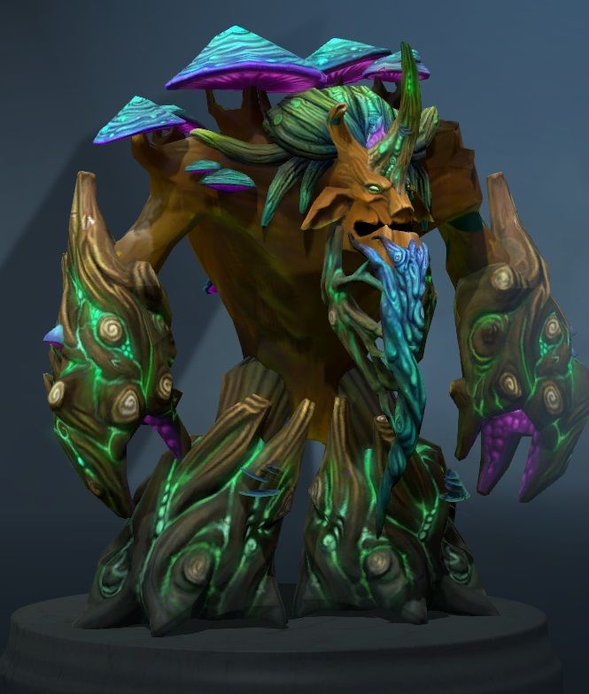 dota2英雄饰品搭配鉴赏——树精卫士