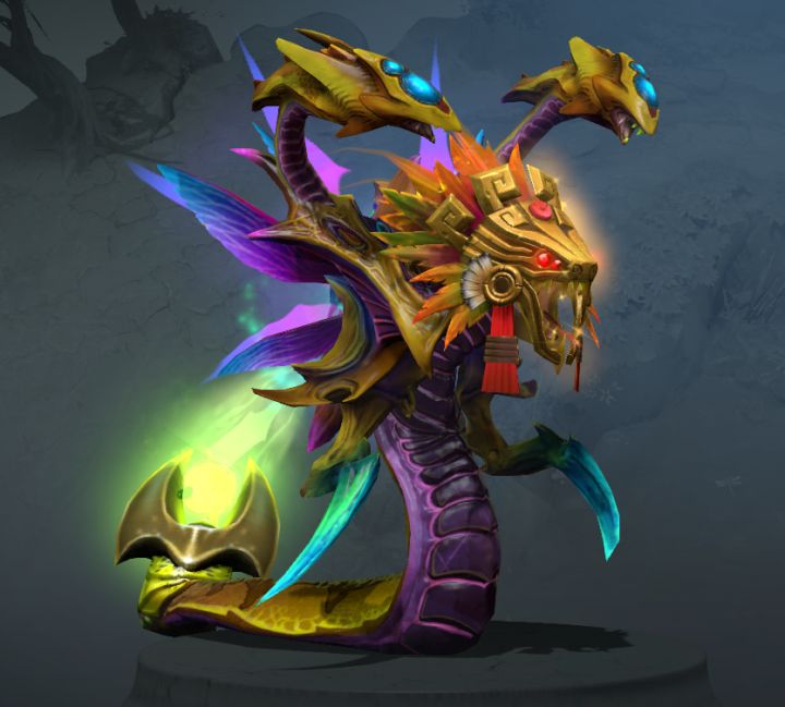 dota2英雄饰品搭配鉴赏剧毒术士