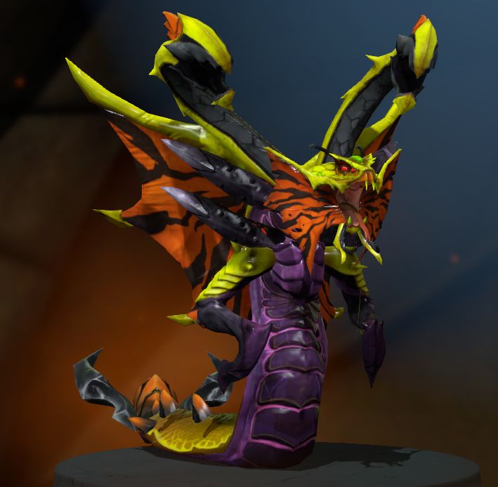 dota2英雄饰品搭配鉴赏剧毒术士