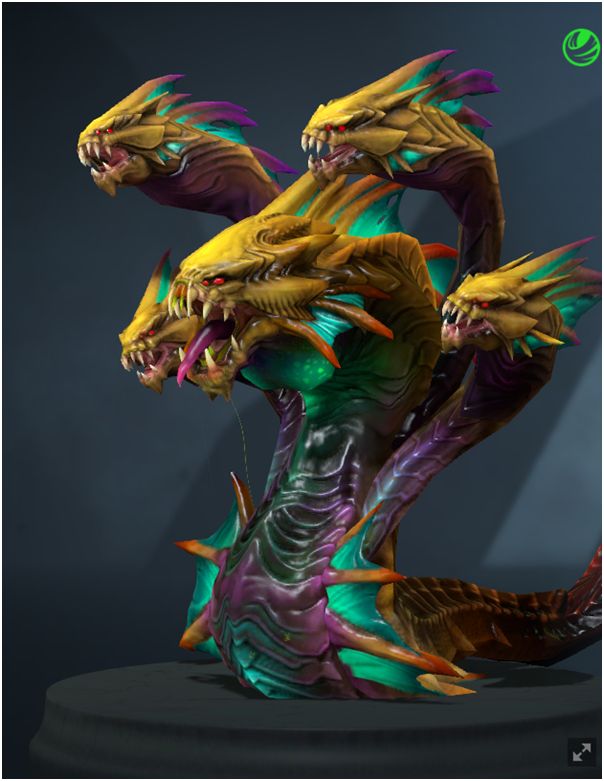 dota2英雄饰品搭配鉴赏剧毒术士