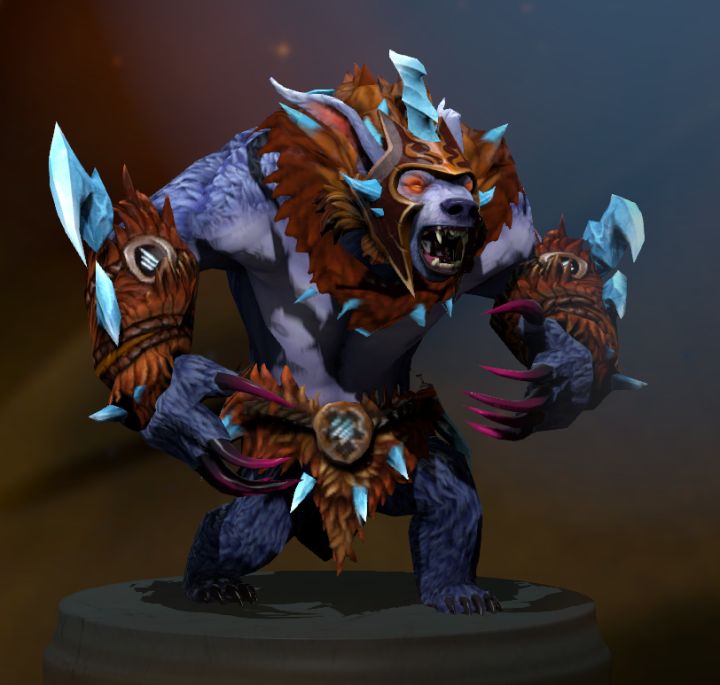 dota2英雄饰品搭配鉴赏熊战士