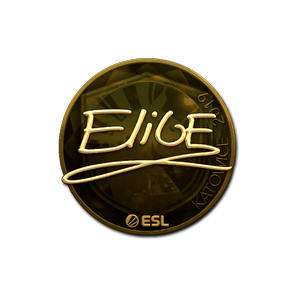 印花 | EliGE（金色）| 2019年卡托维兹锦标赛