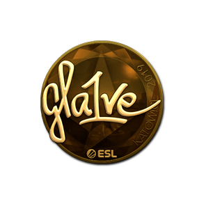 印花 | gla1ve（金色）| 2019年卡托维兹锦标赛