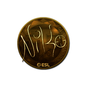 印花 | NiKo（金色）| 2019年卡托维兹锦标赛