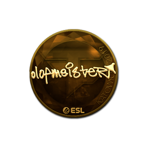 印花 | olofmeister（金色）| 2019年卡托维兹锦标赛