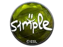s1mple (Foil) | Katowice 2019