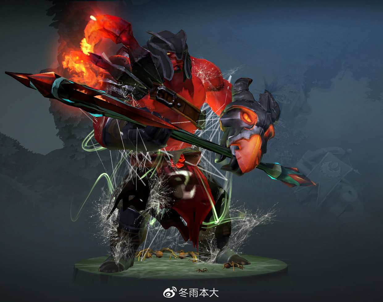 dota2虚灵宝石搭配英雄特效测试