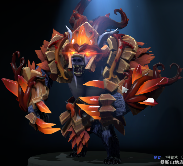 dota2英雄饰品搭配鉴赏熊战士