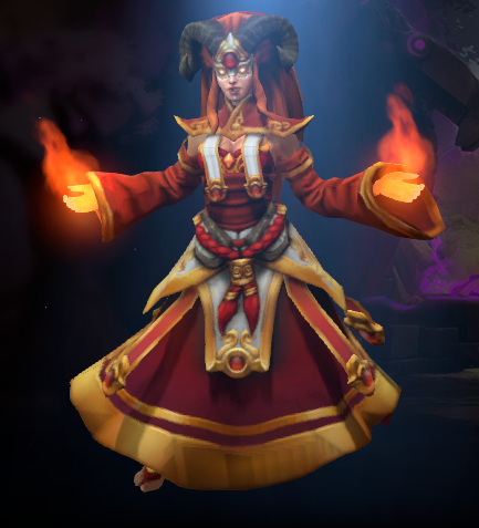 dota2英雄饰品搭配鉴赏莉娜