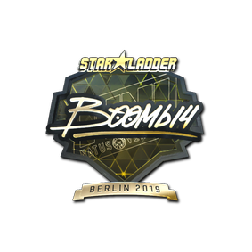 印花 | Boombl4（金色）| 2019年柏林锦标赛