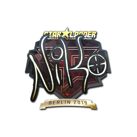印花 | NiKo（金色）| 2019年柏林锦标赛