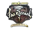 facecrack (Gold) | Berlin 2019