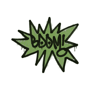 封装的涂鸦 | 嘣 (军绿)